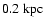 $0.2~\rm kpc$