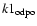 $k1_{\rm odpo}$