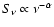 $S_{\nu} \propto \nu^{-\alpha}$