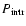 $P_{\rm intr}$