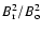 $B_{\rm r}^2/B_{\rm o}^2$
