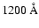 $1200~\AA$
