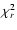 $ \chi^{2}_r$