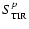 $S_{\rm TIR}^{p}$