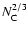 ${N_{\rm C}^{2/3}}$