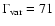$\Gamma_{\rm var} = 71$