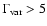 $\Gamma_{\rm var} > 5$