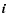 $\vec{i}$