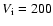$V_{\rm i} = 200$