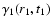 $\gamma_1(r_1,t_1)$