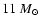 $11~ M_{\odot}$