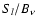 $S_{\it {l}}/B_{\nu }$
