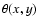 $\theta(x,y)$
