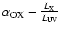 $\alpha_{\rm OX} - \frac{L_{\rm X}}{L_{\rm UV}}$