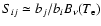 $S_{ij} \simeq b_j/b_i B_\nu(T_{\rm e})$