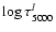$\log \tau_{5000}^{l}$