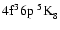 $\rm 4f^36p~^5{\rm K}^{}_{\rm 8}$
