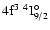 $\rm 4f^3~^4{\rm I}^{\circ}_{\rm 9/2}$