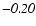 $\mathit{-0.20}$