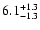 $\rm 6.1_{- 1.3 }^{+ 1.3 }$