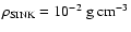 $\rho_{{\rm SINK}}=10^{-2}~{\rm g}~{\rm cm}^{-3}$