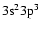 $\rm 3s^23p^3$