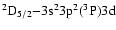 $\rm ^2D_{5/2}{-}3s^23p^2(^3P)3d$