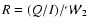 $R=(Q/I)/\mathcal{W}_2$