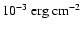 $10^{-3}~{\rm erg~cm}^{-2}$