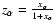 $z_\alpha={x_\alpha \over 1+x_\alpha}$