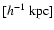 $[h^{-1}~\rm {kpc}]$