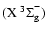$\rm { (X~^3\Sigma}^-_g)$