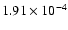 $1.91 \times 10^{-4}$