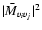 $\vert \bar{M}_{v_i v_j} \vert ^2$
