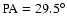 ${\rm PA}=29.5^\circ$