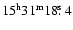 $15^{\rm h}31^{\rm m}18\hbox{$.\!\!^{\rm s}$ }4$