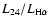 $L_{24}/L_{\rm H\alpha }$