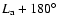 $L_{\rm a} + 180 \hbox{$^\circ$ }$