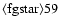 ${\rm\langle fg star\rangle 59}$