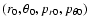 $(r_0,\theta_0,p_{r0},p_{\theta0})$