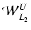 ${\cal W}^U_{L_2}$