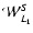 ${\cal
W}^S_{L_1}$