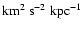 $\mbox{km}^2~\mbox{s}^{-2}~\mbox{kpc}^{-1}$