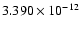 $3.390\times 10^{-12}$