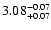 $\rm 3.08^{-0.07}_{+0.07}$