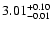 $\rm 3.01^{+0.10}_{-0.01}$