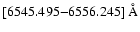 $[6545.495{-}6556.245]~\AA$