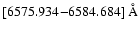 $[6575.934{-}6584.684]~\AA$