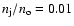 $n_{\rm j} / n_{\rm o} = 0.01$