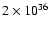 $2\times 10^{36}$